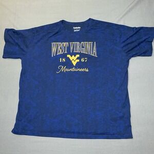 NCAA Men's WVA Short Sleeve Crew Neck Graphic Print T-Shirt Sz Large